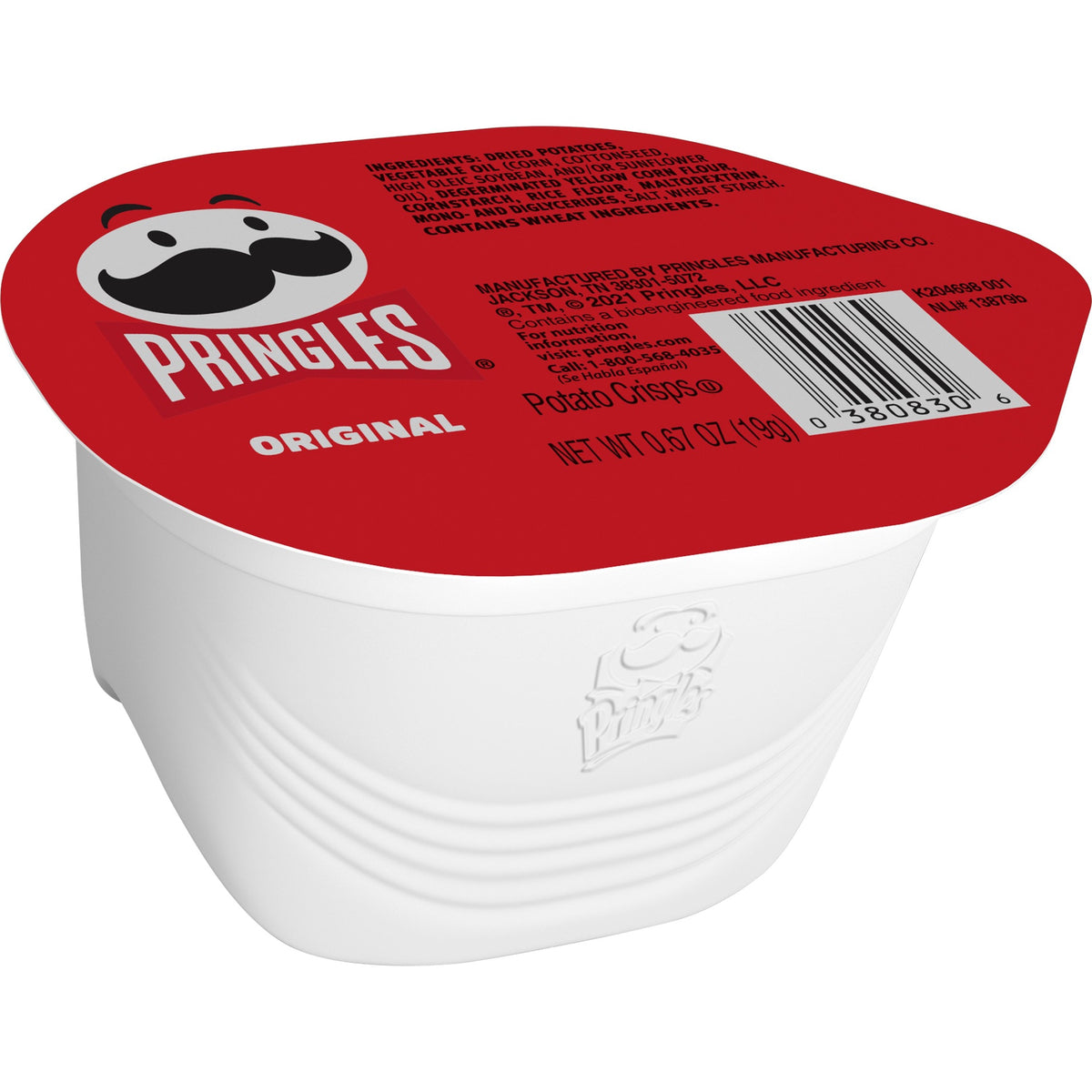 PRINGLES Potato Crisps Original 0.67OZ 19G