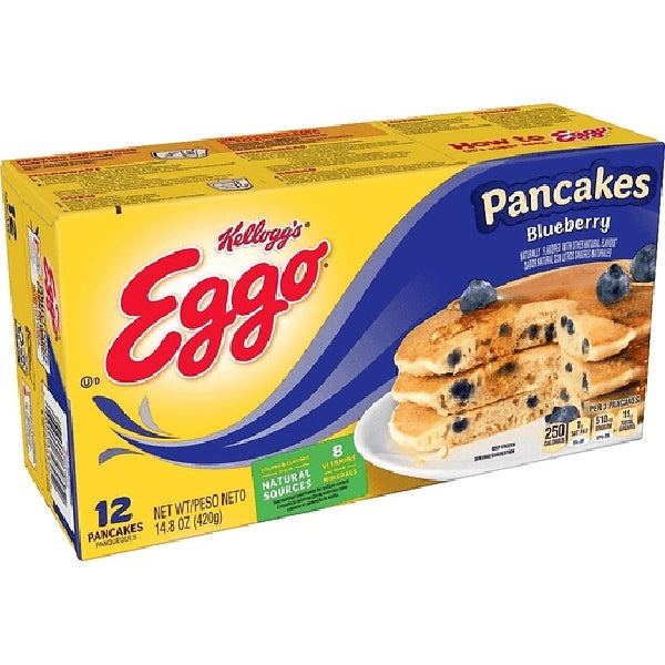 Kelloggs Eggo Pancakes Bberry 12s 14.8oz