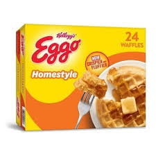 Kelloggs Waffles Eggo HomeS 24's 29.6 oz