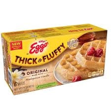 Eggo Waffles Thick & Fluffy Cmon 11.6oz