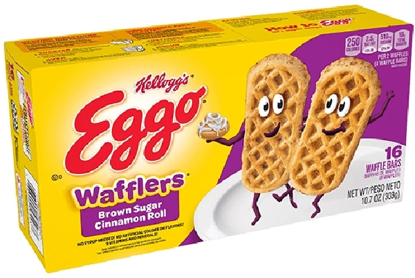 Kelloggs Eggo Wafflers Brn Sug Cin 10.7z