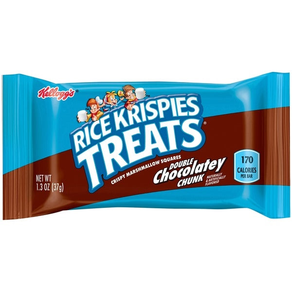 Kelloggs Rice Krisp Treats Dbl Choc Chnk