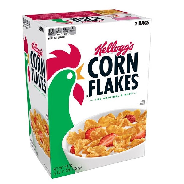 Kelloggs Club Pack Corn Flakes 43oz