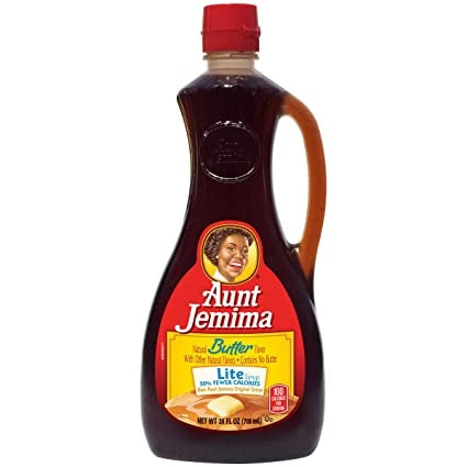 Aunt Jemima Butter Lite Syrup 12 oz