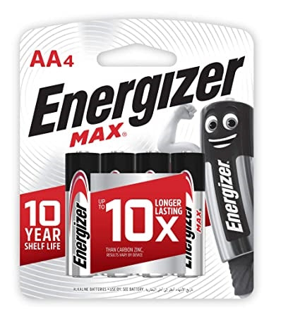 Energizer Batteries MAX AA 4's
