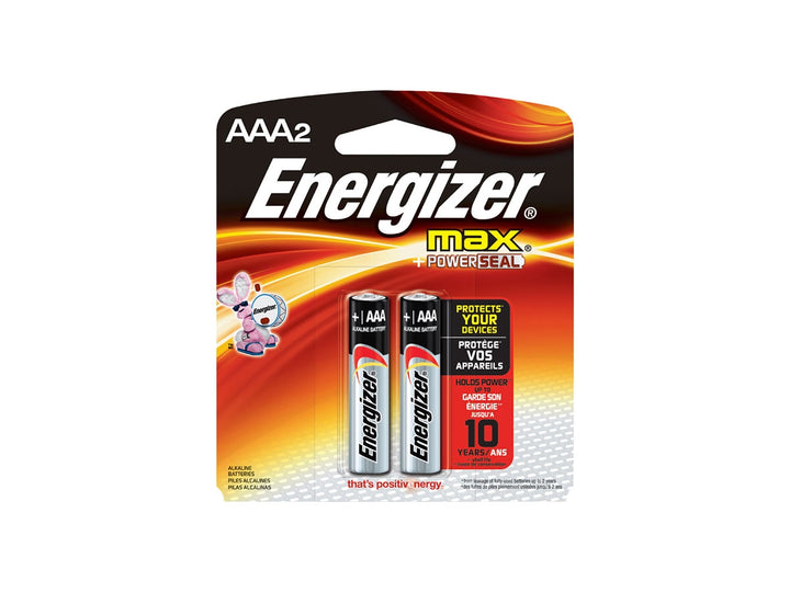 Energizer Batteries Max AAA 2s