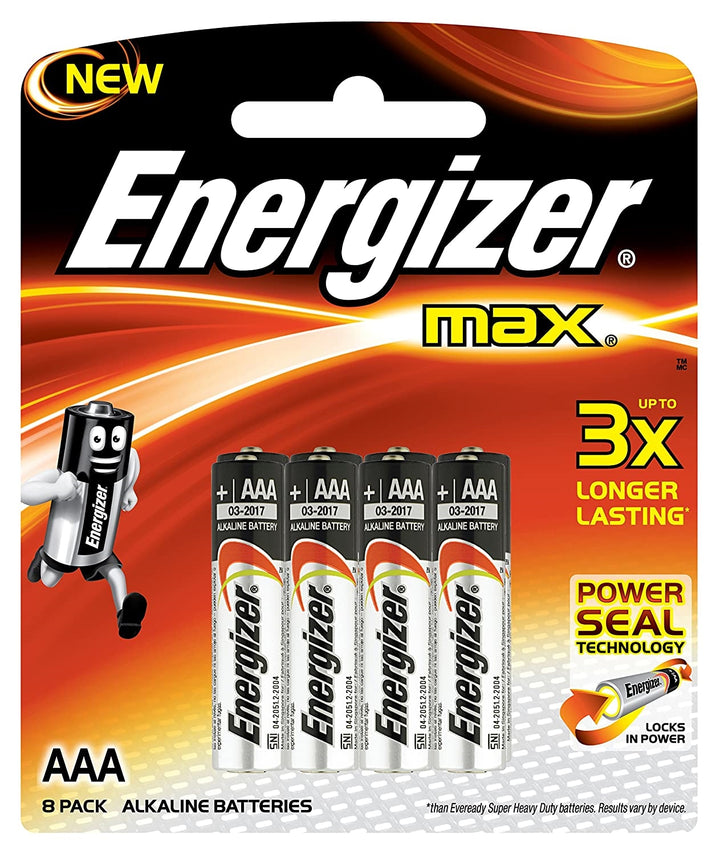 Energizer Batteries Max AAA 4s