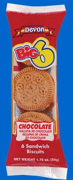 Devon Biscuits Big6 Chocolate 50g