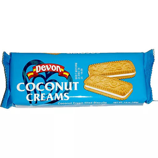 Devon Biscuits Cream Coconut 150 gr