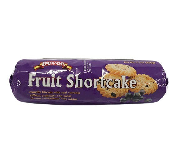Devon Shortcake Biscuits Fruit 200g
