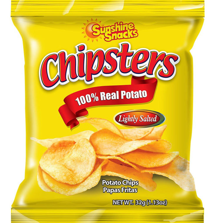Chipsters Potato Chip Regular 25 gr