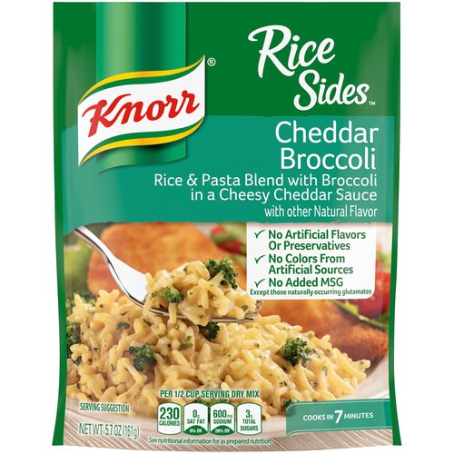 Knorr Rice Sides Cheddar Broccoli 5.7oz