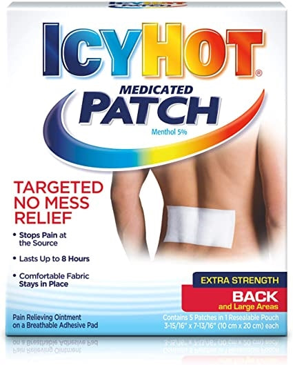 Icy Hot Patch Pain Relief for Back 5's