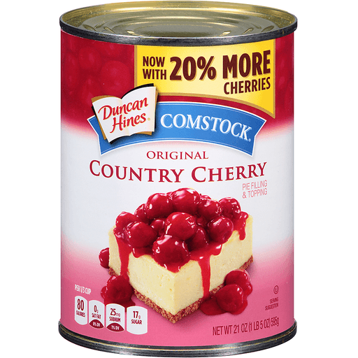 Duncan Hines Country Cherry Pie Filling 21oz