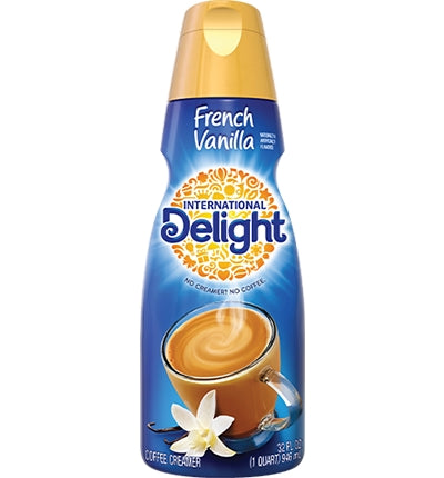 I Delight Coff Cream French Vanilla 16oz
