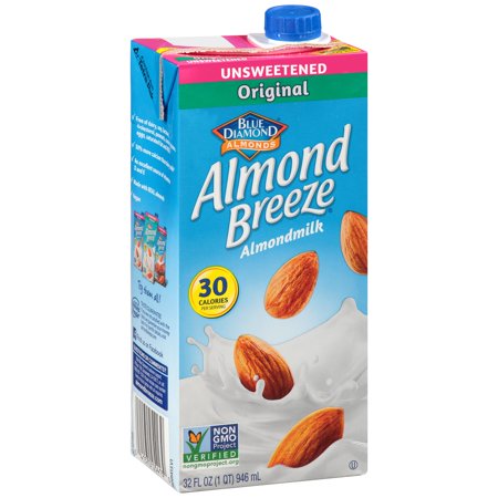 Blue Diamond Almond Breeze Unsweetened Almond Milk