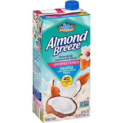 Blue Diamond Almond Breeze Almond Coconut Blend Vanilla Unsweetened 32oz