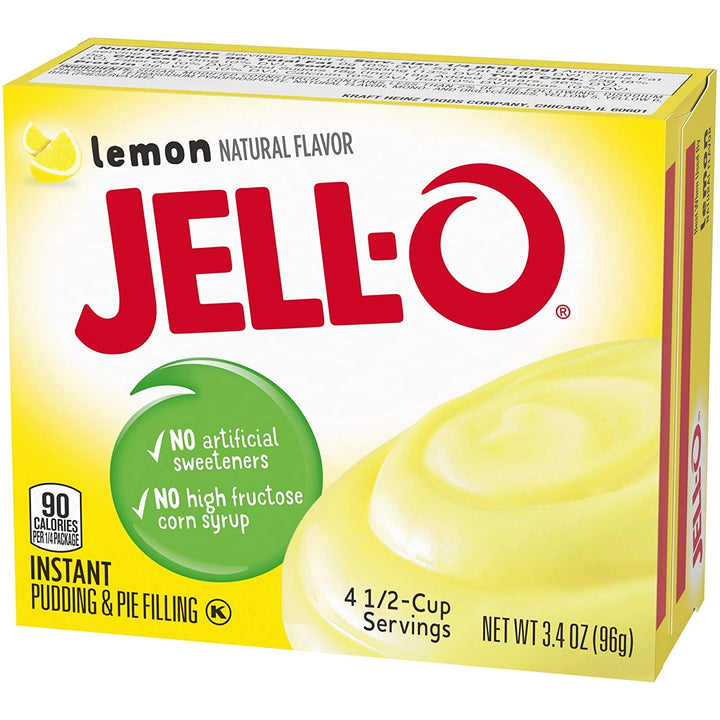 Jello Pudding & Pie Fill Lemon 3.4oz