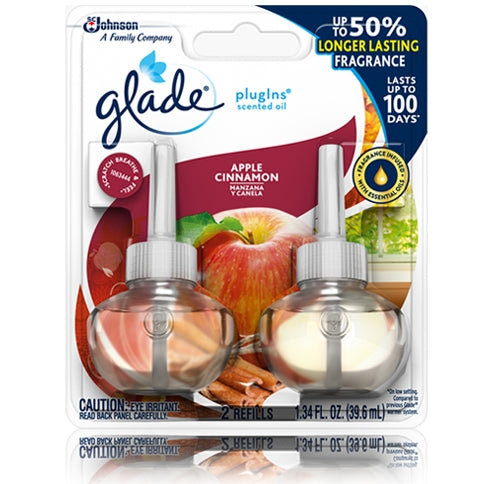 GLADE Plug In Refill Apple & Cinnamon 2s