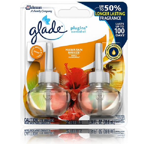 Glade Plug In Scnt Oil Refill Haw Brz 2s