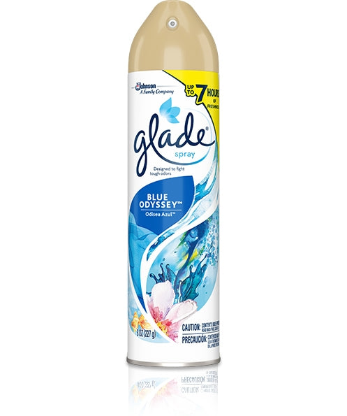 Glade Airfreshener Spray Blue Odyssey 8o