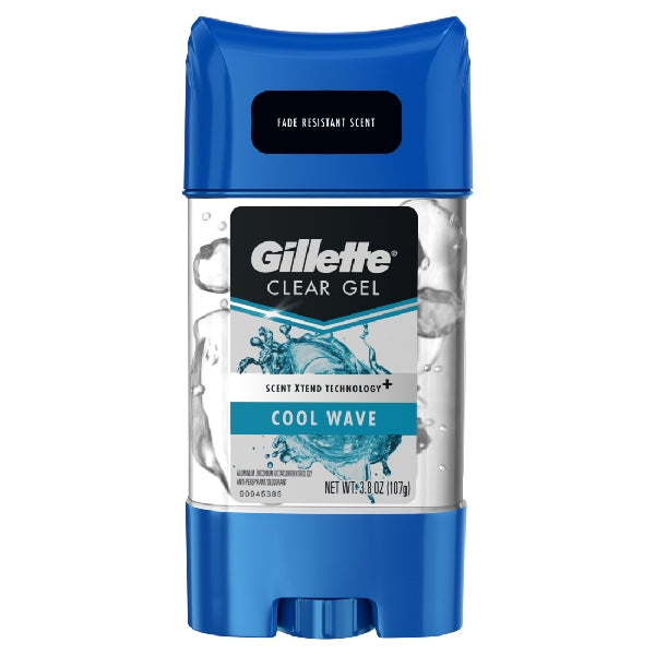 Gillette Clear Gel Cool Wave 3.8oz