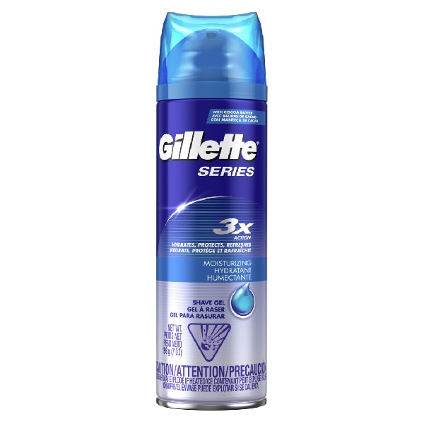 Gillette Moisturizing Sha Gel w Glyn 7oz