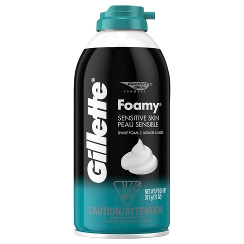 Gillette Shaving Foam Sens Skin 11oz