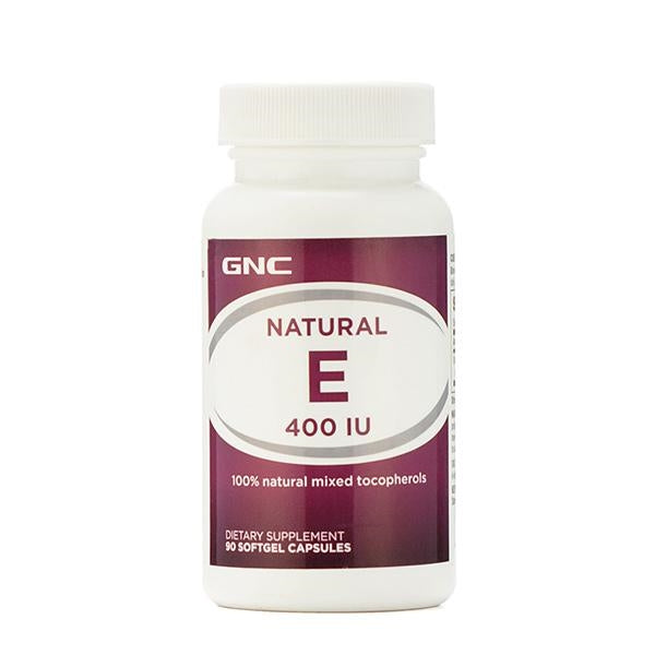 GNC Natural E 400 IU Softgels 90's