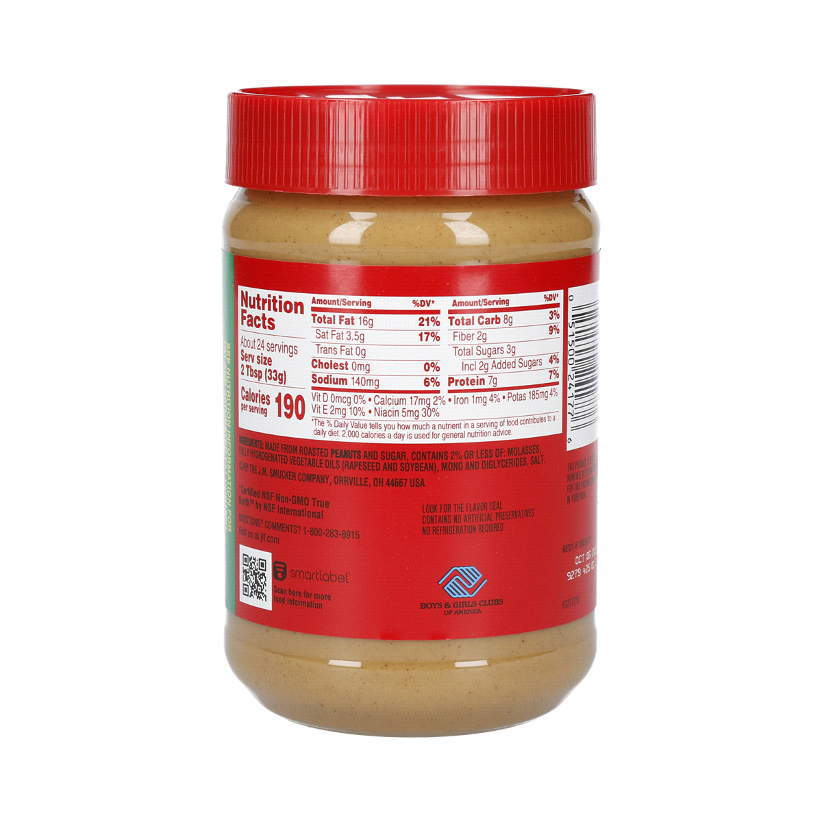 JIF Peanut Butter Creamy 28OZ 793G