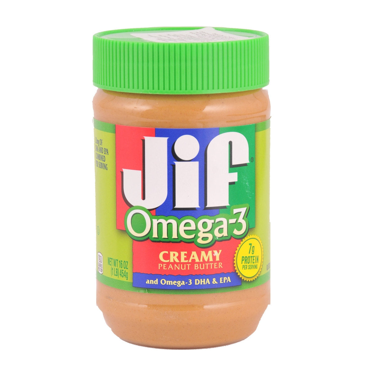 Jif Peanut Butter Creamy Omega-3 454g