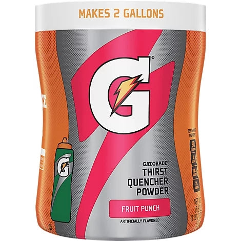GATORADE Drink Mix Fruit Punch 18.4 oz