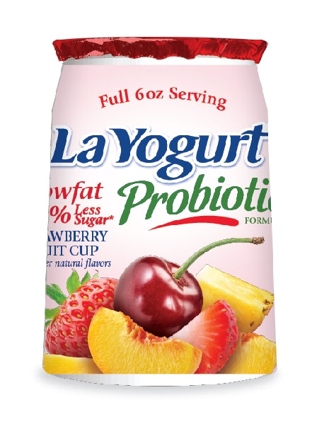 La Yogurt Probiotic Strawberry 6oz