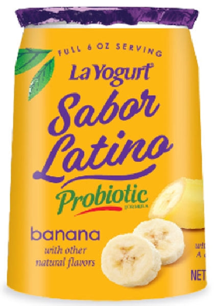La Yogurt Sabor Latino Banana 6oz