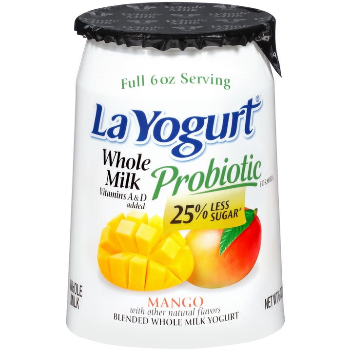 La Yogurt Whole Milk Mango 6oz