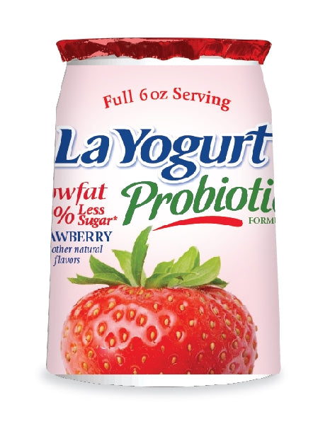 La Yogurt Orginal Strawberry 6oz