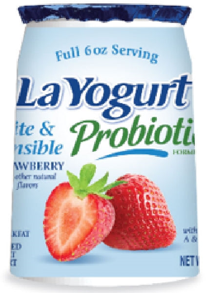 La Yogurt Light Strawberry 6oz