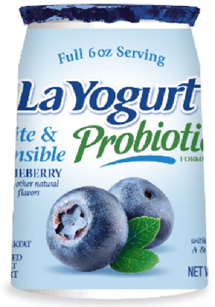 La Yogurt Light Blueberry 6oz