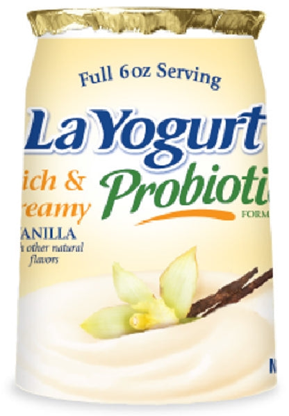 La Yogurt Yogurt Rich&Creamy Vanilla 6oz