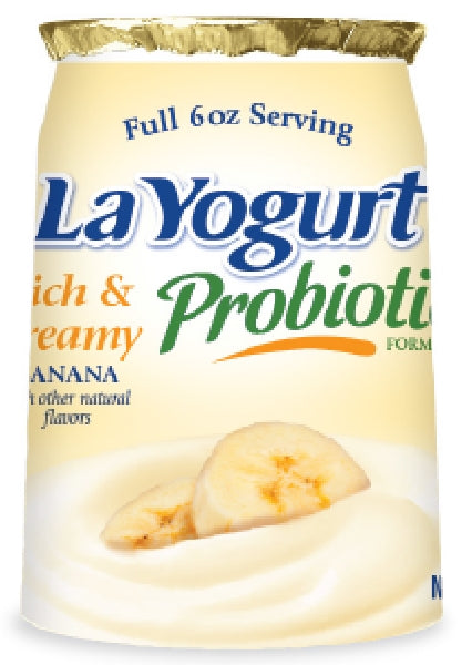 La Yogurt Rich & Creamy Banana 6 oz