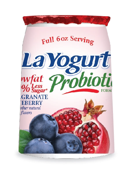 La Yogurt Pomegranate Bberry 6oz