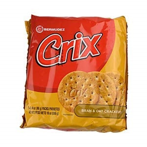 Bermudez Crix Crackers Bran & Oats 9oz