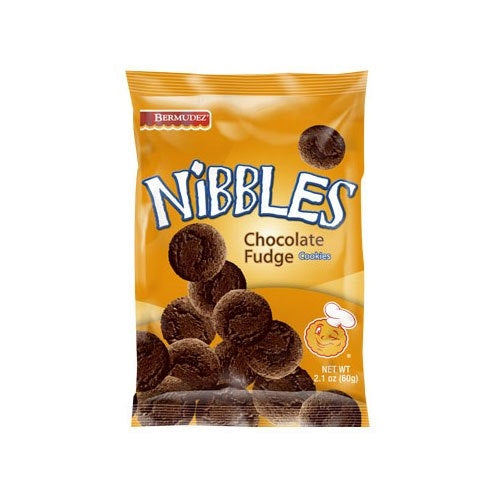 Bermudez Nibbles Chocolate Fudge 60g