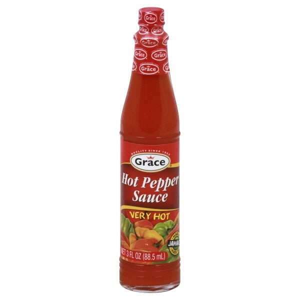 Grace Pepper Sauce Hot 3 oz