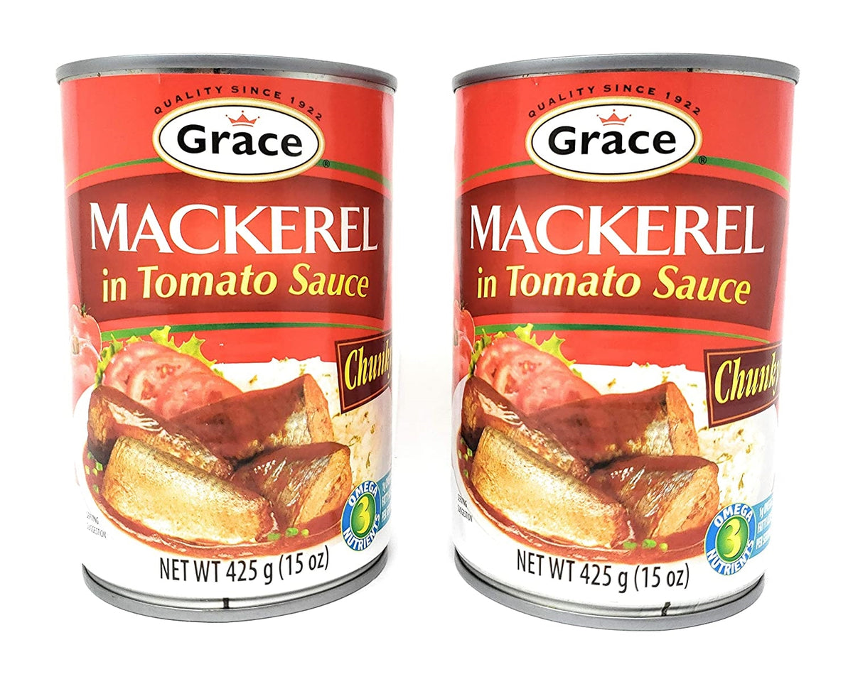Mackerel In Tomato Sauce Chunky 15oz