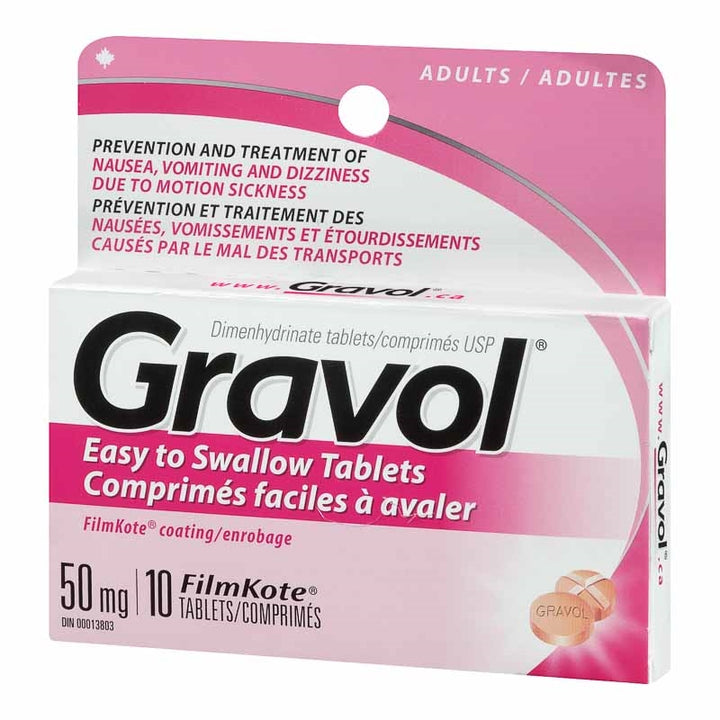GRAVOL Tablets Adult 50mg 10's