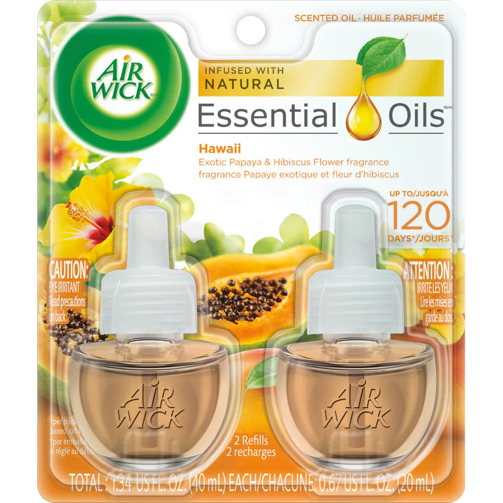 Air Wick Essential Oil Hawaii 2x40ml