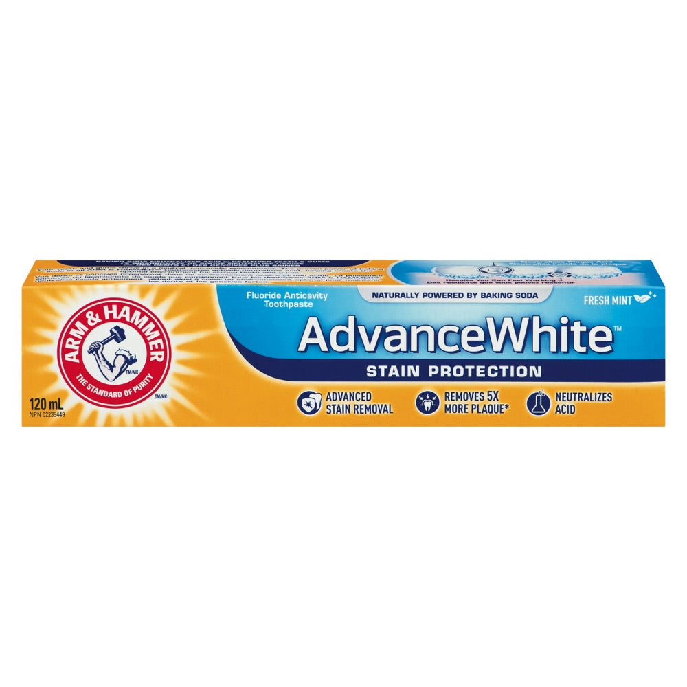 Arm & Hammer Toothpaste AdvanceWhite Stain Protection Mint 120ml