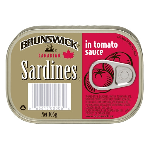 Brunswick Sardines in Tom Sauce 106 gr