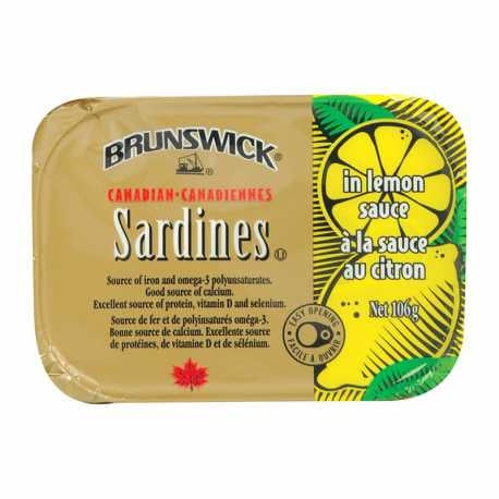 Brunswick Sardines In Lem Sauce 106 gr